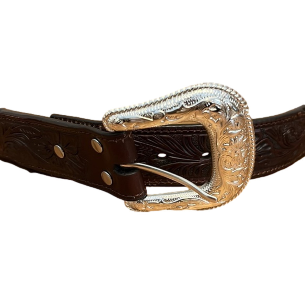 NOCONA genuine leather western belt, size 38.